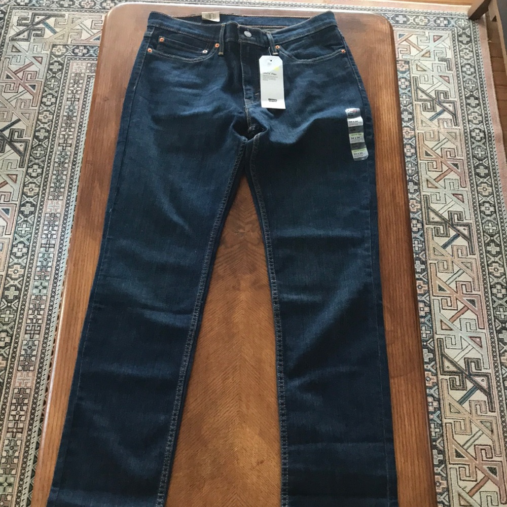 Dark Wash Levi 511s